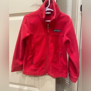 Columbia Kids Red Fleece Jacket